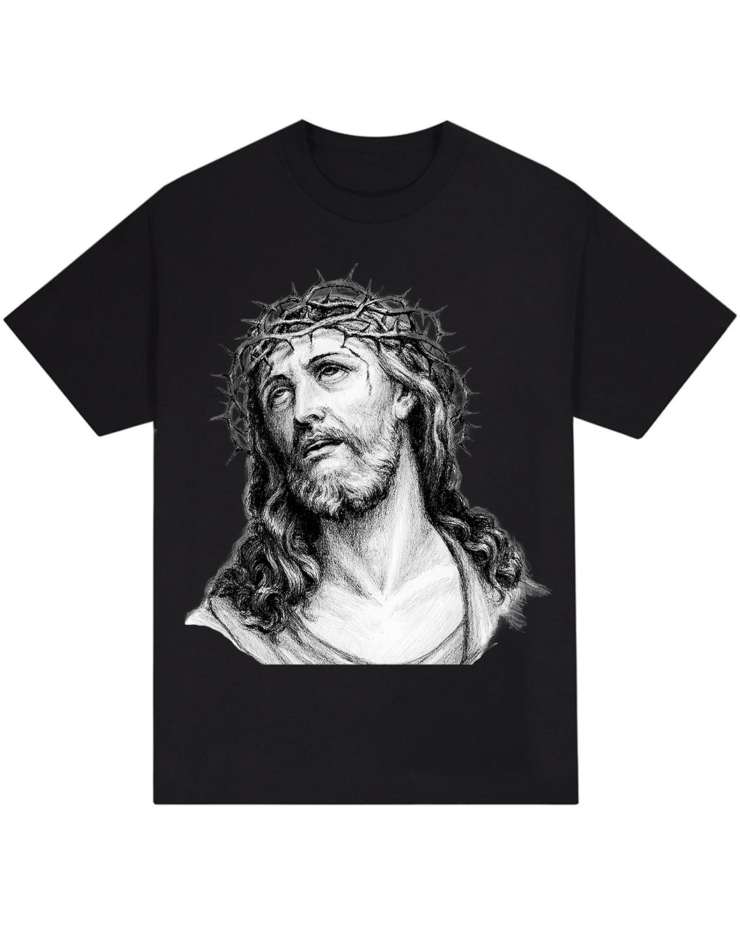 WEEPING JESUS T-SHIRT (BLACK)