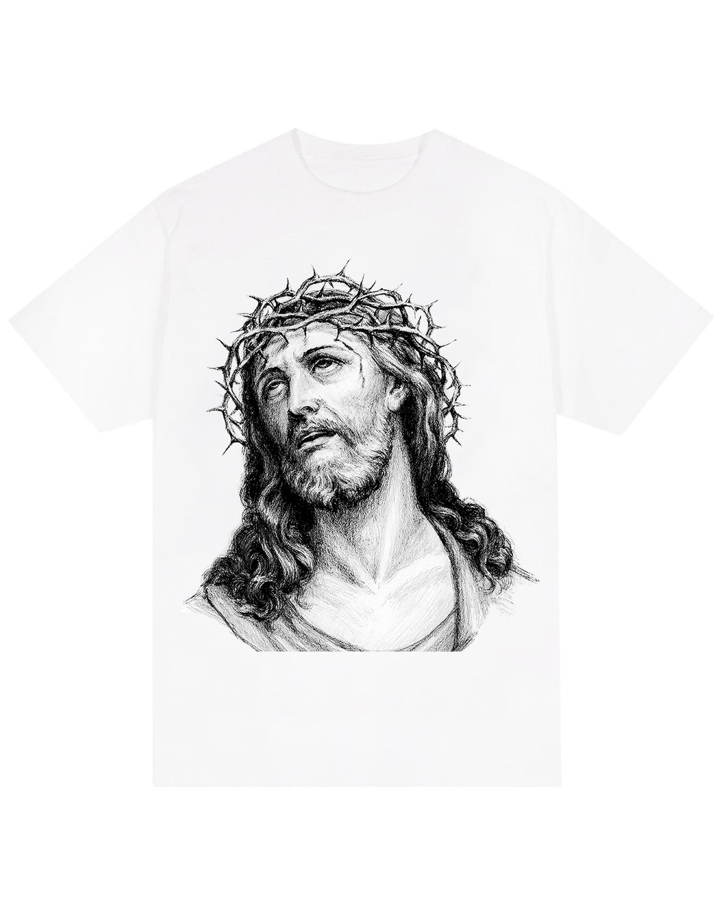 WEEPING JESUS T-SHIRT (WHITE)