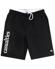 Load image into Gallery viewer, WORDMARK CHAMPION SHORTS (BLACK)
