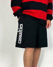 Load image into Gallery viewer, WORDMARK CHAMPION SHORTS (BLACK)
