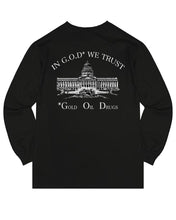 Load image into Gallery viewer, G.O.D* LONG SLEEVE T-SHIRT (BLACK)
