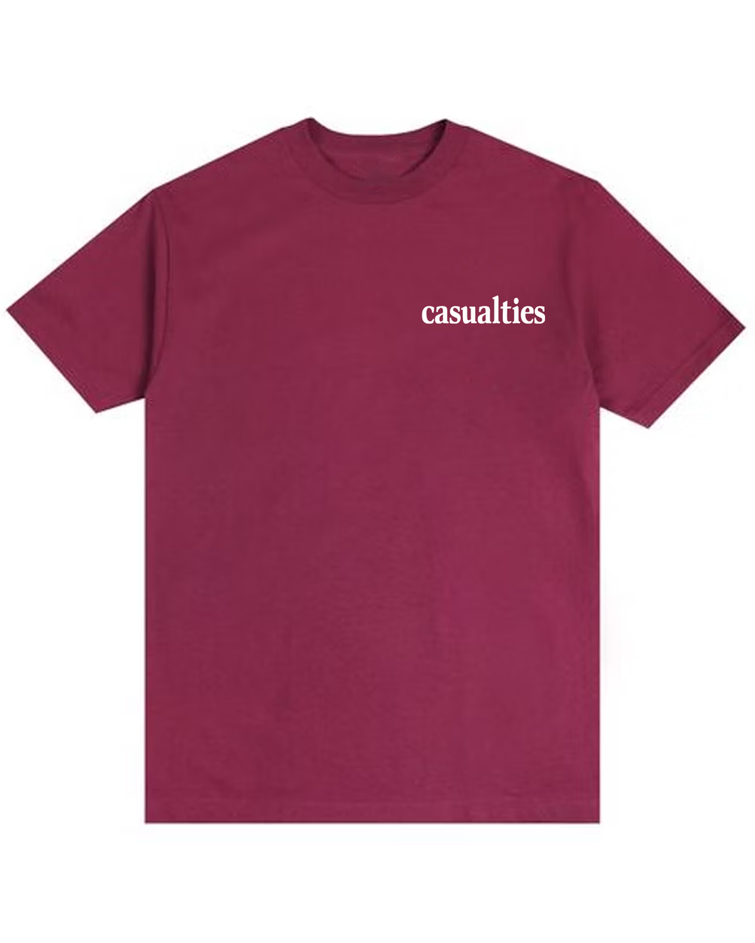 Wordmark T-Shirt (BURGUNDY)