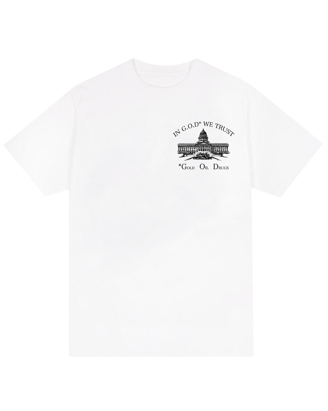 G.O.D* T-SHIRT (WHITE)