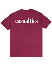 Load image into Gallery viewer, Wordmark T-Shirt (BURGUNDY)
